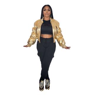 ON THE RUN BASIC JOGGERS BLACK