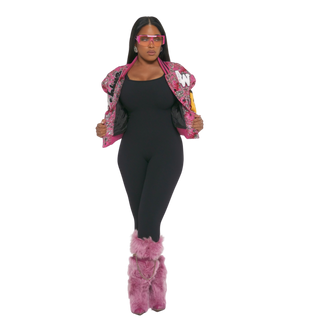SHE STACKED JUMPSUIT