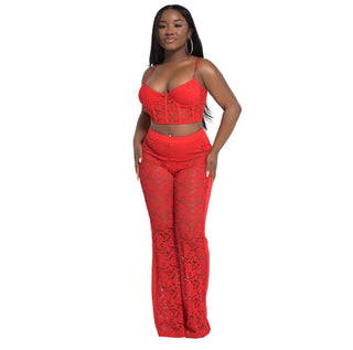 Cherie Lace Pant Set