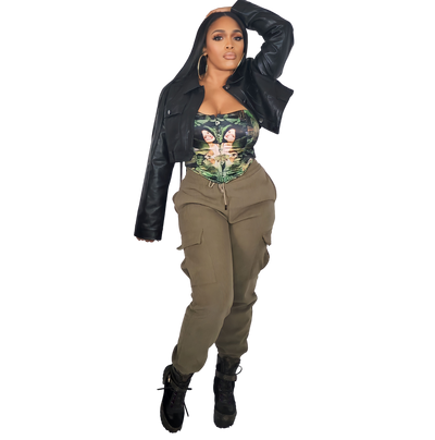 QUAD CARGO JOGGERS OLIVE