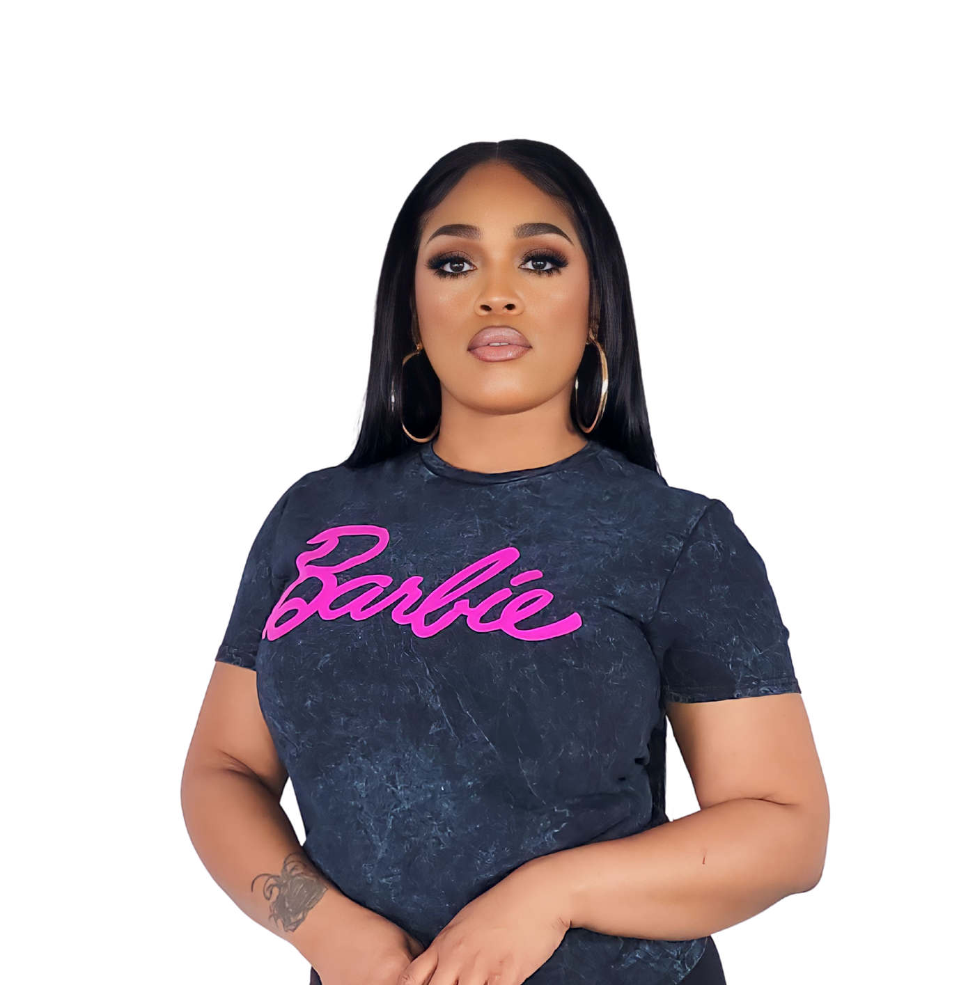 CLASSIC BARBIE TEE | MINERAL GRAY
