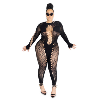 TEMPTING KITTY ONE-PIECE CURVY